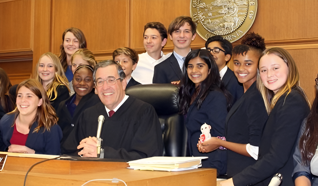 Students in Courtroom