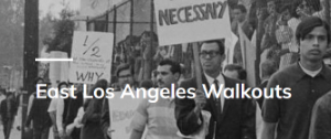 east los angeles walkout